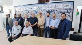 الجهاد الإسلامي بغزة تستقبل وفودا فصائلية مهنئة بالانطلاقة الجهادية الـ 35