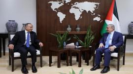 "اشتية" يستقبل السفير المصري الجديد لدى فلسطين ويطلعه على المستجدات السياسية
