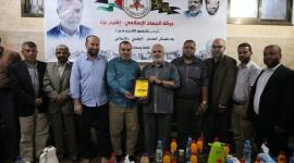 "الجهاد إقليم غزة" تستقبل وفدًا من الفصائل مهنئًا بذكرى الانطلاقة