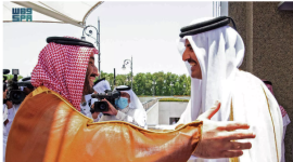 محمد بن سلمان في قطر.PNG