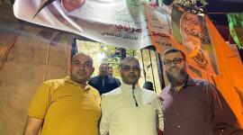 "الجهاد" تشارك في تهنئة محررين من جنين