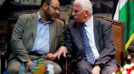 موسى أبو مرزوق وعزام الأحمد.