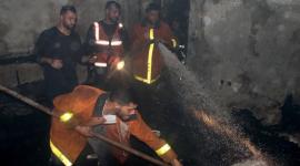 حريق جباليا اليوم الخميس 17-11-2022
