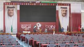 غزة، بدء الاحتفالات بانطلاق كأس العالم في #قطر، من داخل صالة عرض المباريات (9).JPG