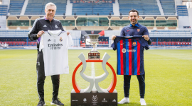 تشكيلة ريال مدريد وبرشلونة في كلاسيكو نهائي السوبر الاسباني
