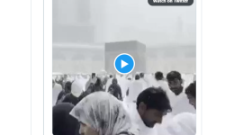 شاهد: تفاصيل حقيقة فيديو تساقط الثلوج على المسجد الحرام والكعبة في السعودية اليوم الاحد 1-1-2022