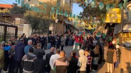 مسيرة في مخيمات لبنان