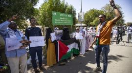 تظاهرة في السودان.