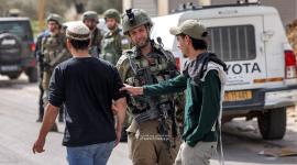 مستوطنين في بلدة حوارة