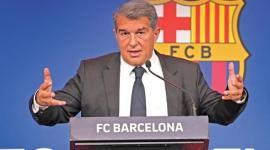 لابورتا معلقاً على بيان ريال مدريد: سندافع عن برشلونة ونظهر براءة النادي