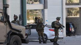 من مكان جريمة اغتيال 3 مقاومين في نابلس