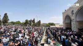 صلاة الجمعة في المسجد الأقصى