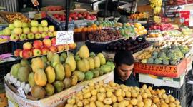 تجار فاكهة في غزة