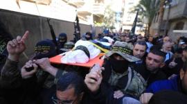 سرايا القدس تودع القائد الميداني "حسام الخطيب" بجنازة مهيبة