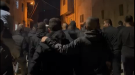 مسيرة حاشدة في جبع ابتهاجًا بعملية (تل ابيب)