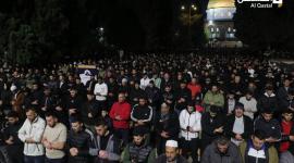 المصلين في الاقصى