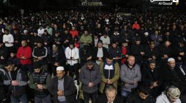 صلة الفجر في المسجد الأقى المبارك بالجمعة الاخيرة من رمضان