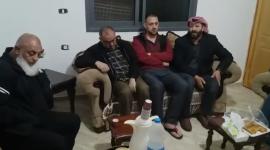وفد الجهاد- تهنئة محررين بالإفراج من سجون الاسلطة