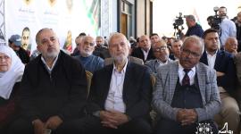 افتتاح المعرض الوطني النوعي الكبير نتنفـس حرية في قاعة الشاليهات الكبرى غرب غزة (9).jpg