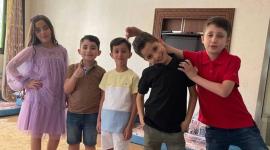 ابناء الشهيد واطفال عارضة.jpg