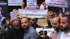 حراك الصحفيين ينظم باعتصام ضد إجراءات ضد اجراءات نقابة الصحفيين وانتخاباتها الهزيلة (43).JPG