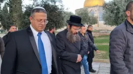 اقتحام بن غفير في المسجد الأقصى