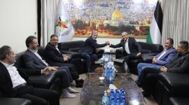 القائد النخالة يستقبل نائب الأمين العام للجبهة الشعبية 