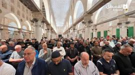 صلاة الفجر في الاقصى