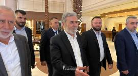 وفد حركة الجهاد الإسلامي برئاسة الأمين العام للحركة زياد النخالة ينهي لقاءاته مع المسؤولين المصريين  (3).jpeg