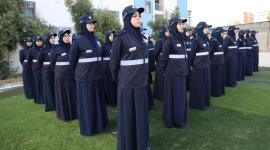 الشرطة النسائية بغزة تؤمن لجان امتحانات (التوجيهي-2023)