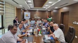 مجلس اتحاد المقاولين الفلسطيني يجتمع في رام الله 