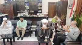 الشيخ عزام يلتقي العالِم الصواف