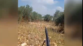اطلاق صاروخ من جنين اليوم 2023
