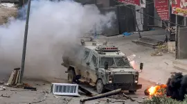 ارشيفية- تفجير سرايا القدس كتيبة جنين جيب عسكري اسرائيلي