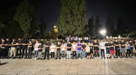 صلاة الفجر في المسجد الأقصى