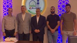 اللجنة التعليمية للجهاد تزور جامعة طرابلس في شمال لبنان