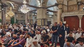 صلاة الفجر في المسجد الأقصى