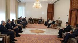 بشار الاسد وأمير عبد اللهيان