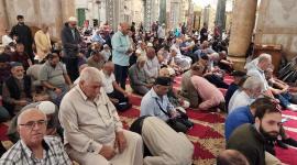 صلاة الفجر في المسجد الأقصى