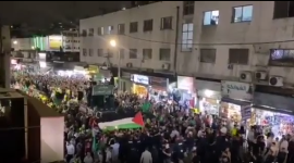 مسيرة في عمان دعمًا لغزة