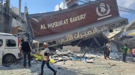 صورة لأحد المخابز التي استهدفها  الاحتلال في غزة