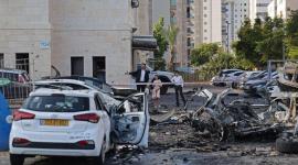 استهداف احياء بالصواريخ داخل مستوطنات بغلاف غزة