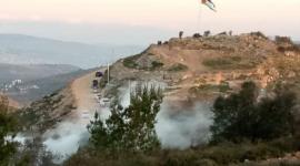 مواجهات في جبل العرمة في بلدة بيتا