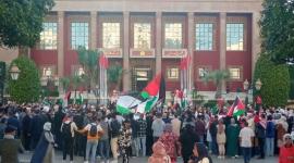 وقفة أمام البرلمان المغربي