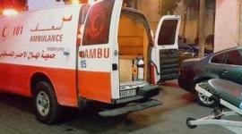سيارة تابعة للهلال الأحمر الفلسطيني