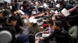 تكية- مجاعة- جوع- فقر- طعام- اكل