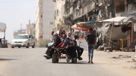 نزوح من شمال القطاع