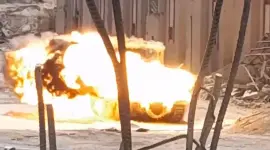 تفجير دبابة "إسرائيلية"