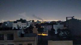 صورة نشرتها يديعوت أحرونوت لما قالت إنه من الضربة الإسرائيلية لإيران