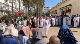 مظاهرة داعمة لغزة في المغرب